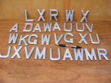 30 VINTAGE NUMBER PLATE
