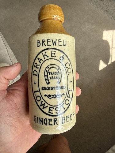 Norfolk ginger beer bottle - bottle,