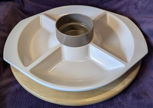 Poole pottery twintone sepia - poole,