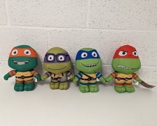 Lil Bodz TMNT Teenage Mutant Ninja Turtles Mutant Mayhem Plush Teddies Bundle