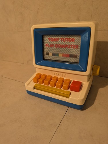 Vintage tomy tutor play - tomy,
