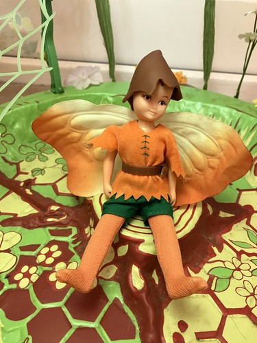 Flower fairy elf doll - elf, great