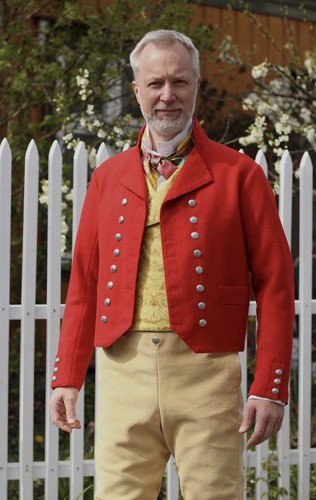 Mens colonial red wool - colonial,