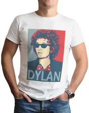 Bob Dylan T-Shirt Art Retro Icon 50s 60s Music Musician Guitar Cool Gift Top Tee