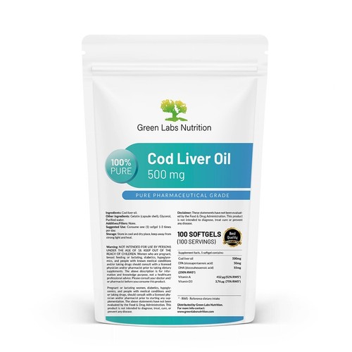 Cod liver oil softgels - oil,