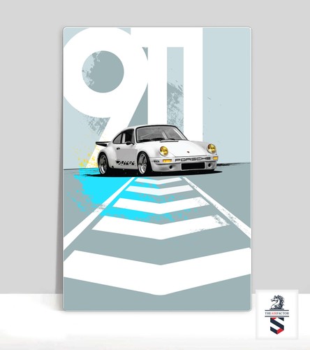 Porsche 911 carrera poster - porsche,