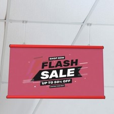 A0 A1 RED Aluminium Poster