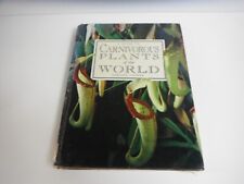 Carnivorous Plants of the World Guide HC by Gordon Cheers Garden Exotic Vintage