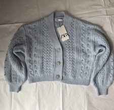 Zara Alpaca Wool Blend Blue
