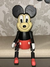Hand Carved Wooden Mickey