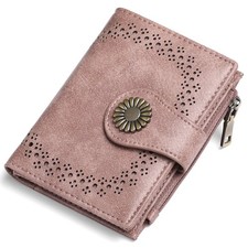 Ladies Oil Wax Leather Folding