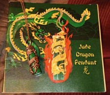 Jade Dragon Necklace Pendant With Certificate Of Authenticity Genuine Jade