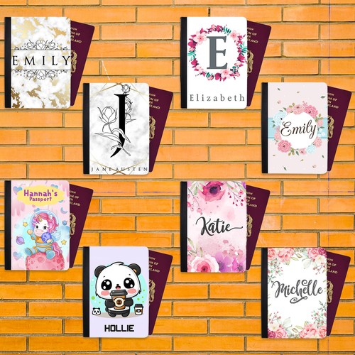 Personalised passport cover - personalised,
