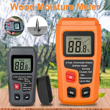 Wood Humidity Tester Digital Moisture Meter Lcd Display 4 Methods Hygrometer