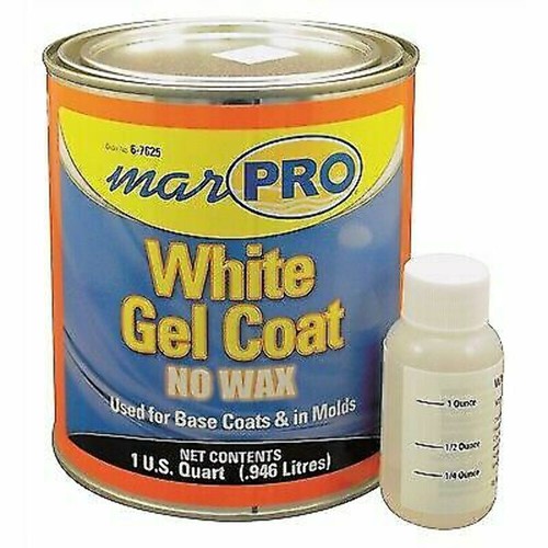 Marpro gel coat white wax - coat, no
