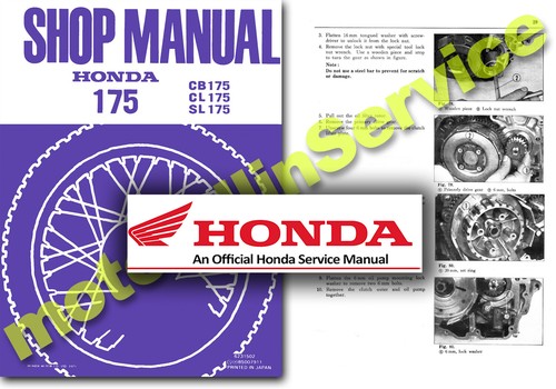 Honda cb175 cl175 - cl175, sl175