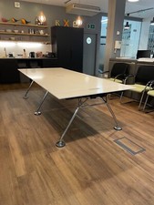 Nomos table by Sir Norman Foster for Tecno – conference table or workstations