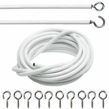 Curtain Wire with Hooks Eyes