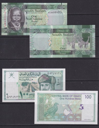 Worldwide aunc unc banknotes - worldwide, aunc/unc