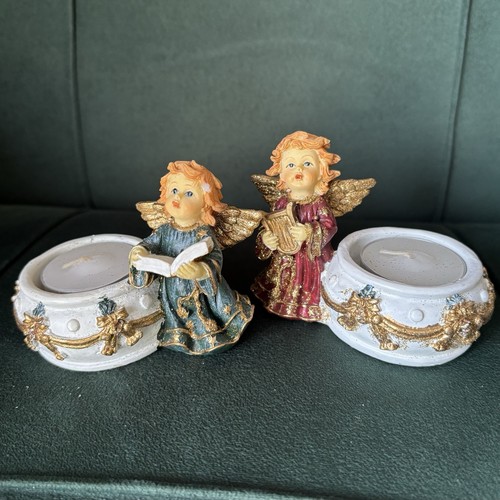 Two retro angel - retro, christmas