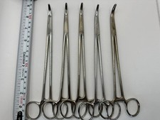 5 X Seward, Macarthy Forceps Haemostatic England Stainless