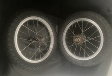 14 INCH WHEELSET AND TIRES Steel Cruiser Lowrider BMX/KIDS BIKE OLD SCHOOL