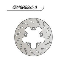 REAR BRAKE DISC KAWASAKI J 300