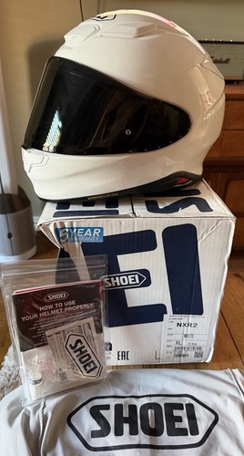 Shoei nxr gloss white size - shoei, nxr-2