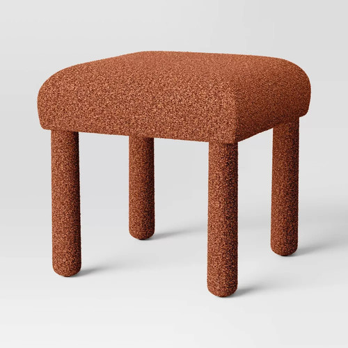 Upholstered stool ottoman - upholstered,