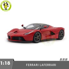 1/18 BBR 182221-5 Ferrari LaFerrari Rosso Corsa 322 Carbon Top Diecast Model Car