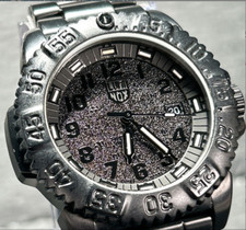 LUMINOX SERIES 3150 Blackout Navy Seals Colormark Stainless Steel Men's Watch