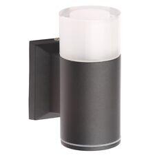 Litecraft Wall Light Outdoor Fitting With Colour Changing LED - Black Clearance 