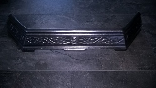 Cast iron fire front ashpan - iron,