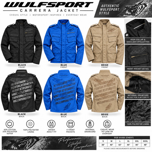 Adult jacket wulfsport - adult, carrera