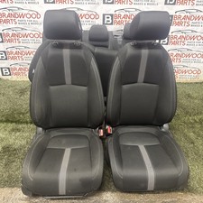HONDA CIVIC MK10 2016-2021 INTERIOR FRONT + REAR SEATS BLACK CLOTH