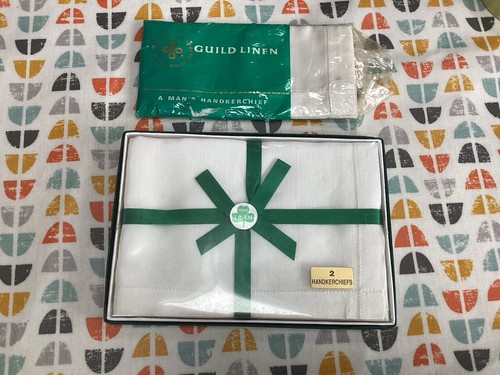 Boxed vintage irish - boxed, linen