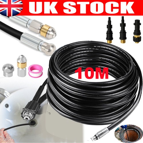 10m drain cleaning hose - 10m, nozzle