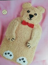 Bear Cat Dog Hot Water Bottle Covers Knitting Pattern (250)