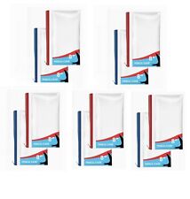 10 Pack  8" CLEAR EXAM PENCIL