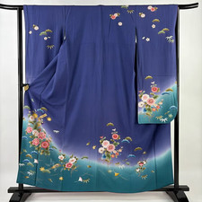 Vintage Japanese Silk Furisode