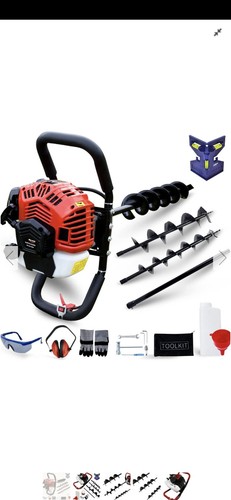 52cc petrol post hole borer - petrol,