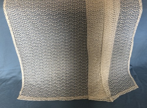 Vintage cream geometric - cream,