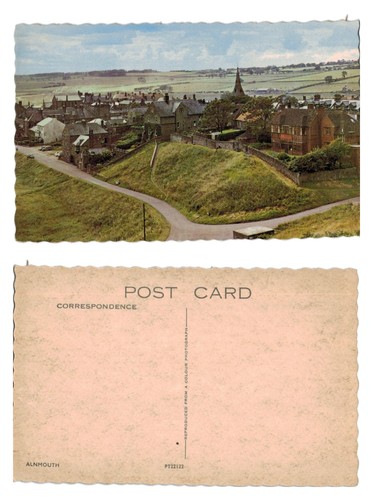 Vintage postcard alnmouth - postcard,