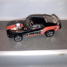 HOT WHEELS FORD MUSTANG MACH 1 -BLACK -LOOSE - VGC