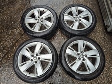 4x MK6 VAUXHALL ASTRA J 5-STUD 17" 7J ET42 5x105 ALLOY WHEELS & TYRES 215/50/17