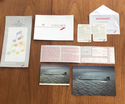 Concorde memoribilia - concorde,