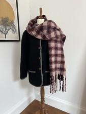 Black Coat 1980s Beverly Hills Polo Club Ladies Size S-M