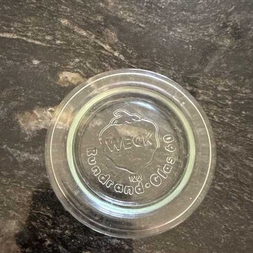 Weck replacement glass - glass, jar