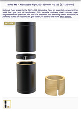 Stove pipe TWPro MB -