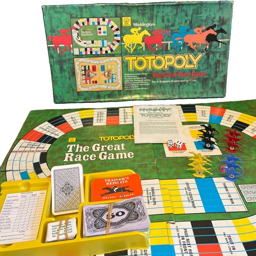 Totopoly board game vintage - totopoly,